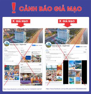Canh bao gia mao fanpage Khach san Hai Au - Seagull Hotel